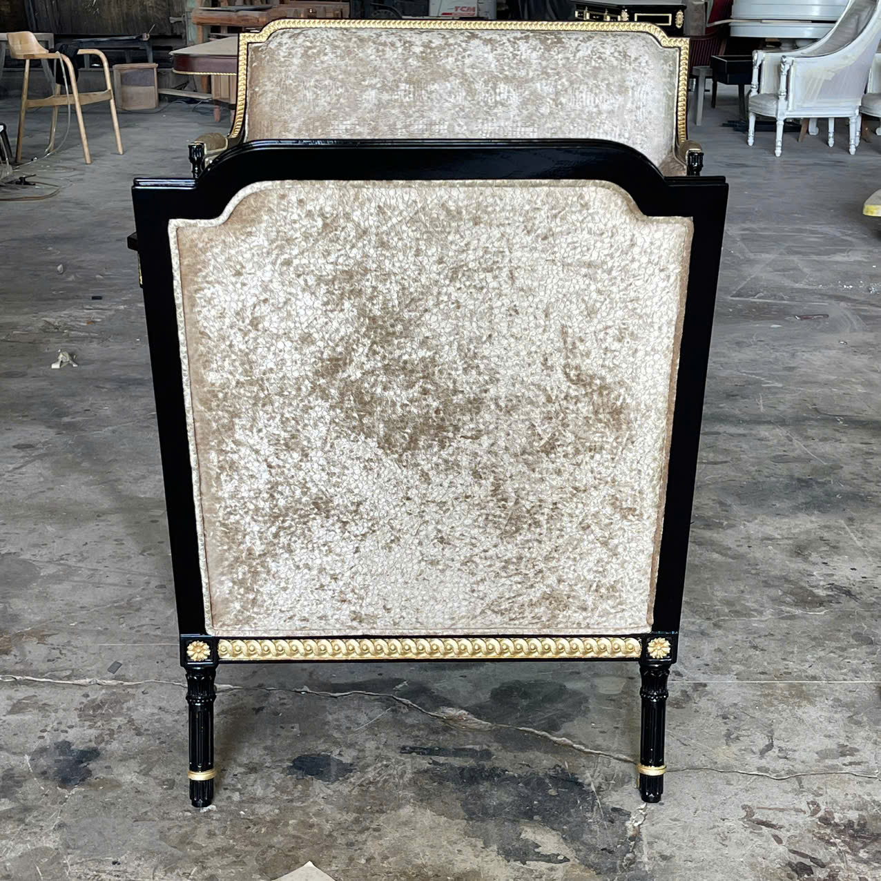 Tựa lưng sofa đơn mariner bọc vải acacia cao cấp