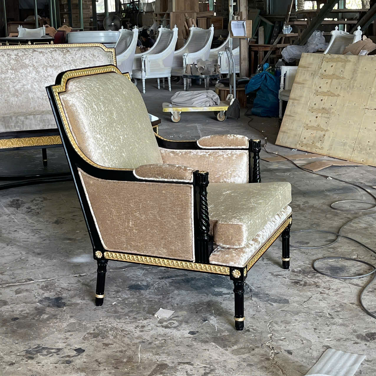 Đệm ngồi ghế sofa đơn mariner êm ái