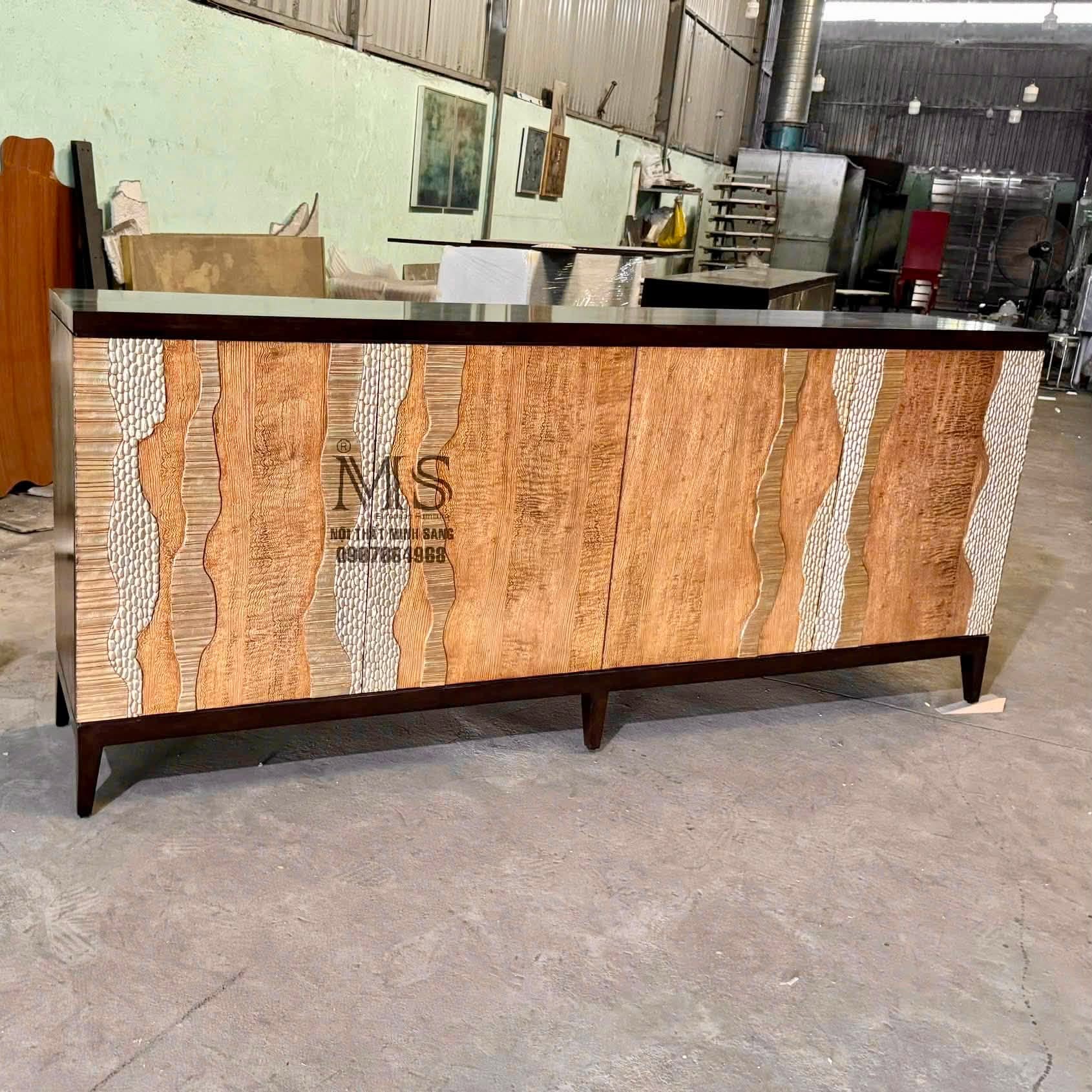 Tủ 4 cánh veneer Goldwave cao cấp