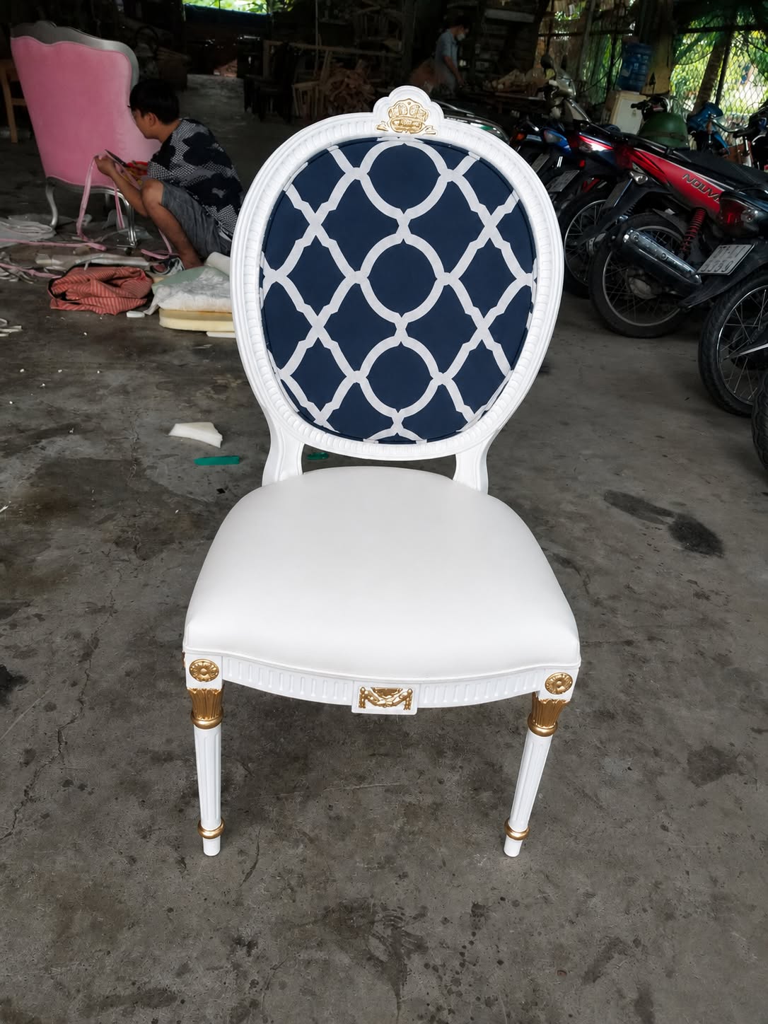 Ghế Louis 16 cao cấp cho phòng ăn biệt thự