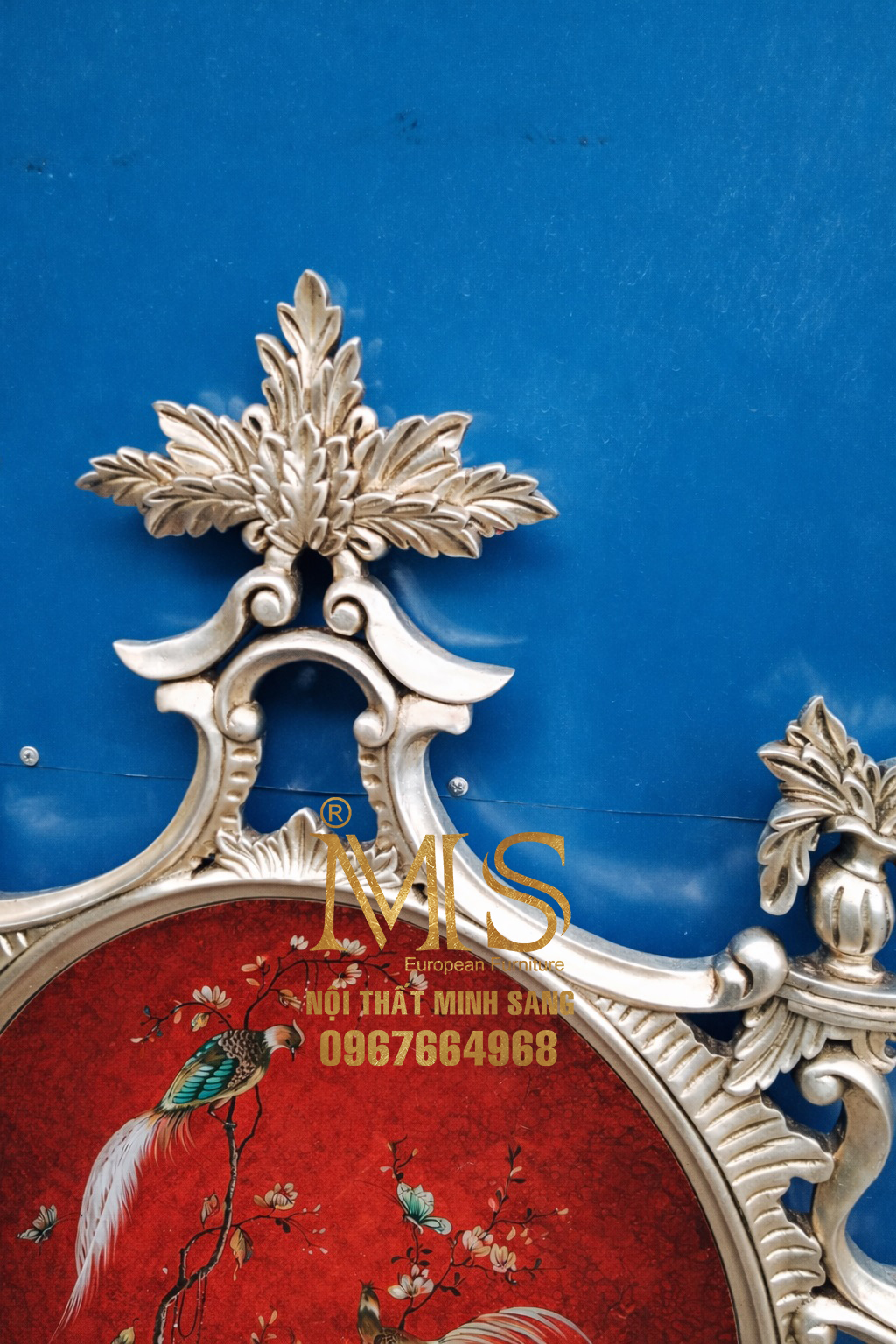 khung tranh gương nghệ thuật vẽ ngược thủ công